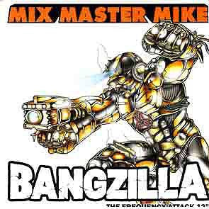 Mix Master Mike - Bangzilla (The Frequency Attack), 12" Vinyl - The Giant Peach