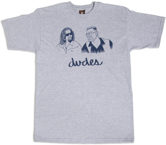 SuperFishal - Dudes Men's Shirt, Navy/Athletic Heather Grey - The Giant Peach