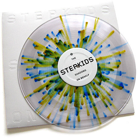 The Stepkids - Shadows On Behalf,  12" Multicolored Vinyl - The Giant Peach