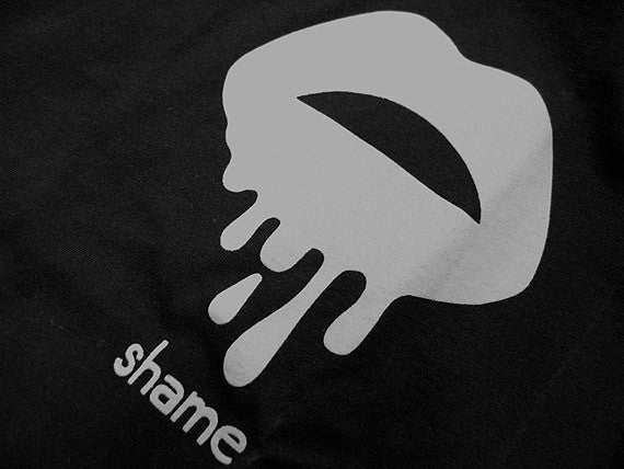 Madlib x Freddie Gibbs - Shame Men's Shirt, Black w/Gray print - The Giant Peach