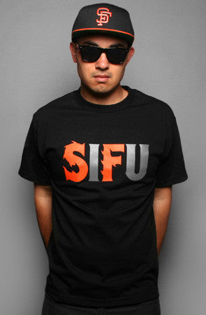 Adapt - SIFU Men's Tee Shirt, Black - The Giant Peach