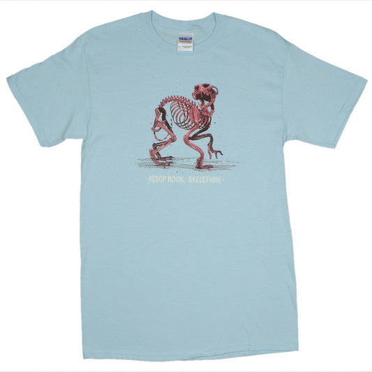 Aesop Rock - Skelethon Men's Shirt, Light Blue - The Giant Peach
