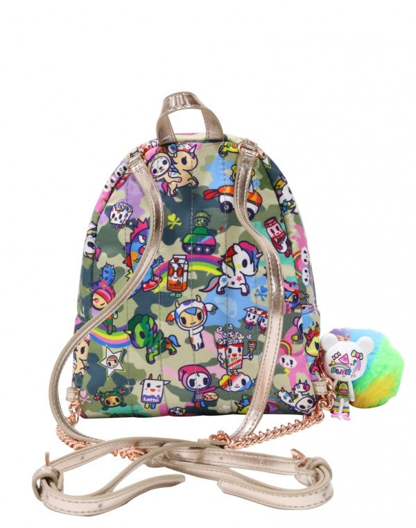 tokidoki - Camo Kawaii Mini Backpack – The Giant Peach