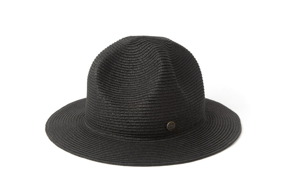 Original Chuck - Smokey Molded Straw Trooper Hat, Black - The Giant Peach