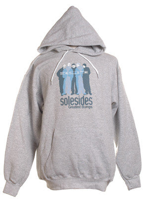 Solesides - Greatest Bumps Hoodie, Grey - The Giant Peach