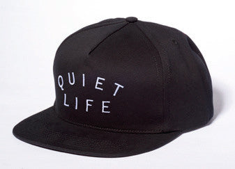 The Quiet Life - Standard Snapback, Black - The Giant Peach