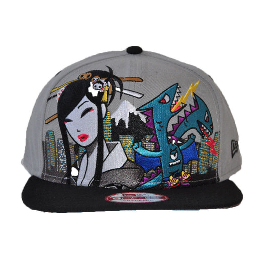 tokidoki - Starstrike Snapback Hat, Grey - The Giant Peach
