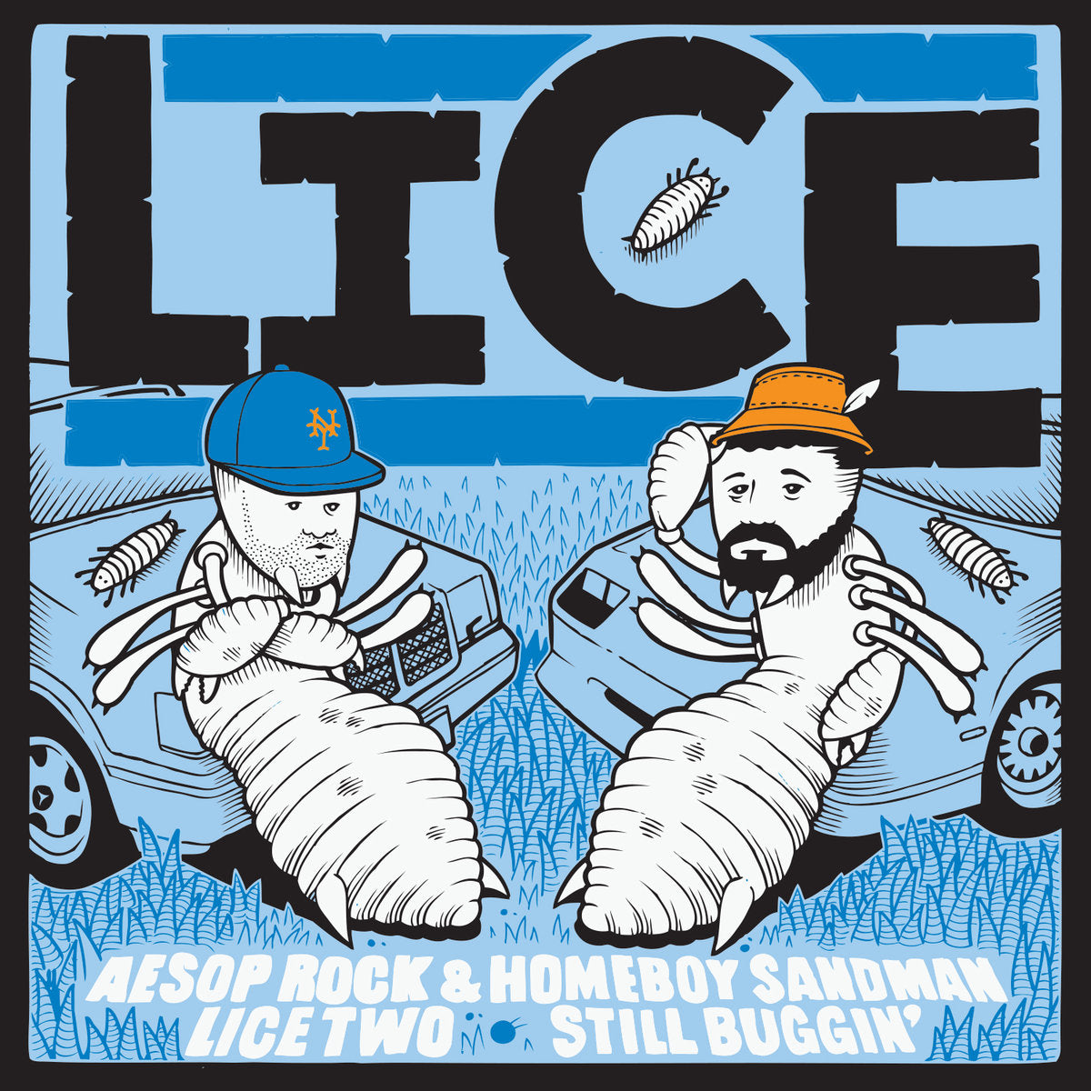 Aesop Rock and Homeboy Sandman - Lice 2: Still Buggin - Free EP - The Giant Peach