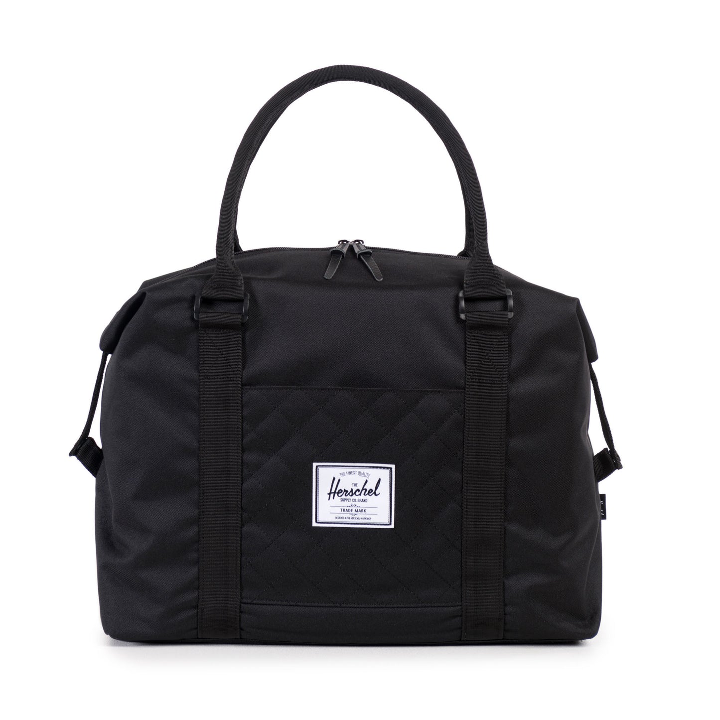 Herschel Supply Co. - Strand Duffle, Black Quilted - The Giant Peach