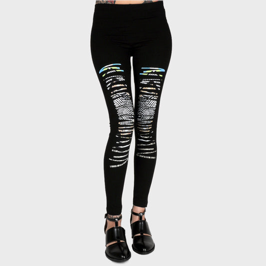 OBEY - Lorelei Women's Leggings, Black - The Giant Peach