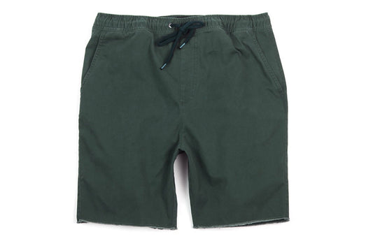 Brixton - Madrid Relaxed Fit Men's Drawstring Shorts, Cypress - The Giant Peach