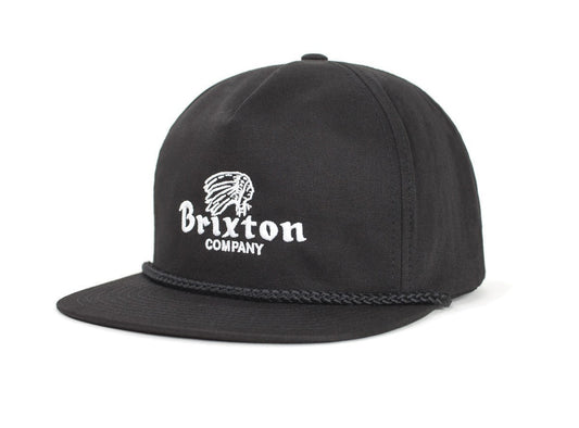 Brixton - Tanka HP Men's Snapback, Black - The Giant Peach