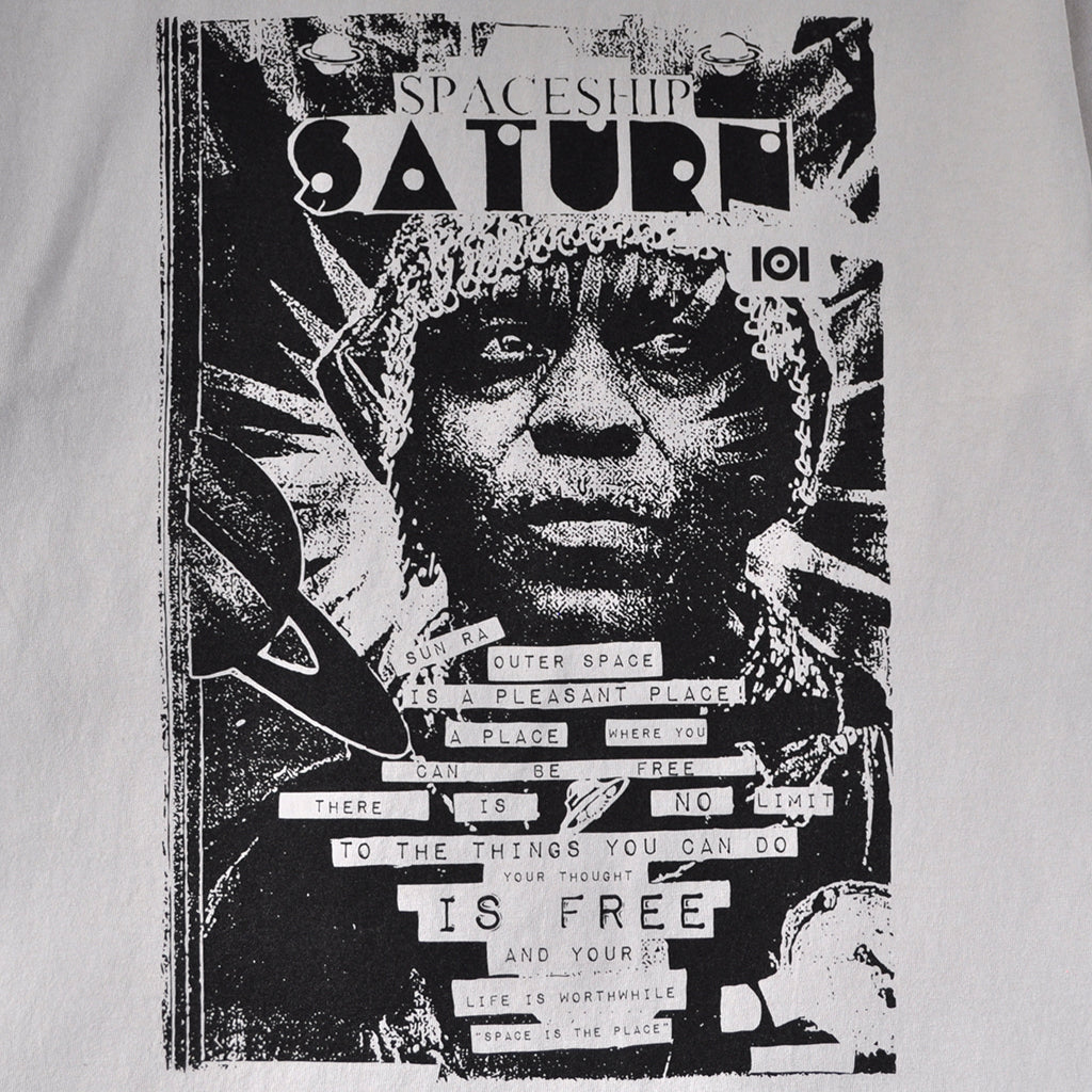 101 Apparel - Sun Ra Saturn Men's Shirt, Cement