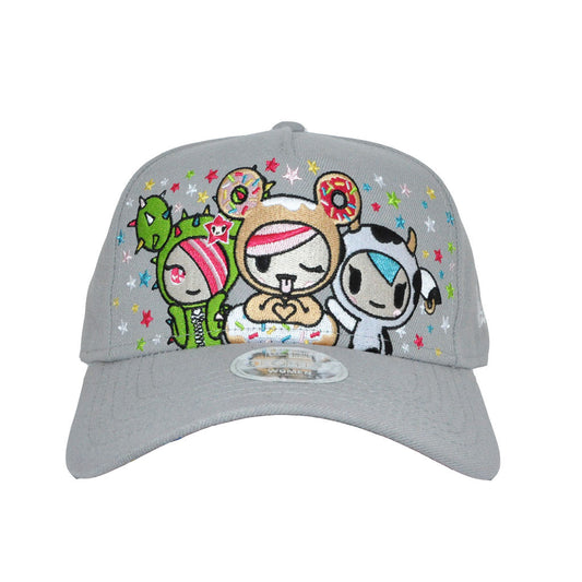 tokidoki - Super Confetti Snapback Hat, Grey - The Giant Peach