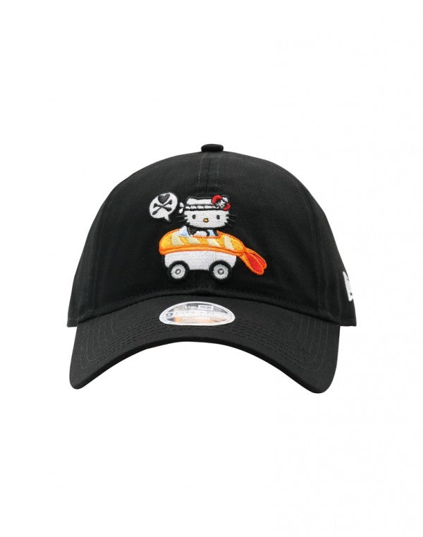 tokidoki x Hello Kitty- Sushi Car Snapback Hat, Black