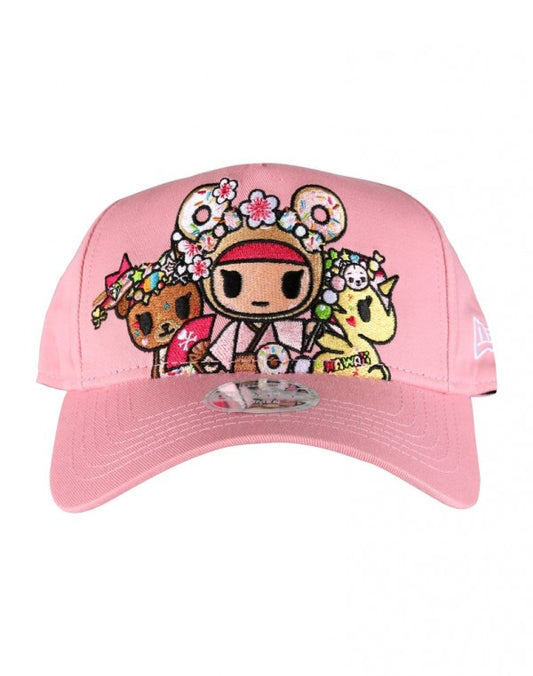 tokidoki - Sweet Squad Snapback Hat, Pink - The Giant Peach