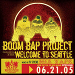 Boom Bap Project - Welcome to Seattle (Mixed by DJ Scene), Mixed CD - The Giant Peach