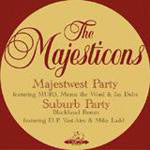 Majesticons - Majestwest Party b/w Suburb Party, 12" Vinyl - The Giant Peach