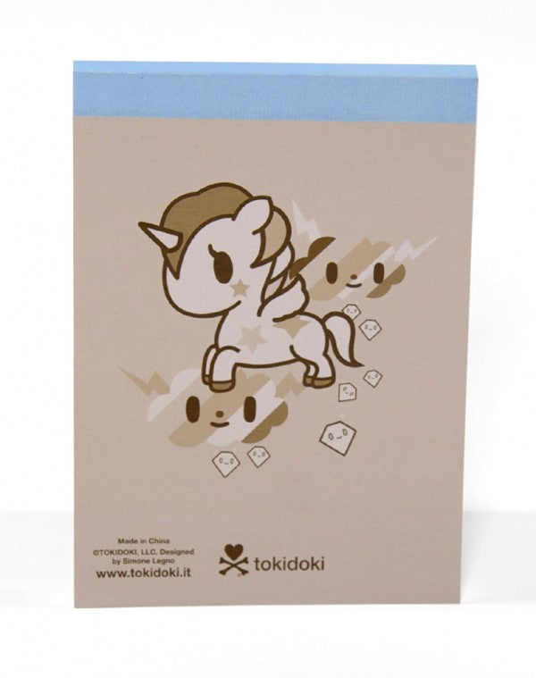 tokidoki -  Unicorno Tear Out Notepad - The Giant Peach