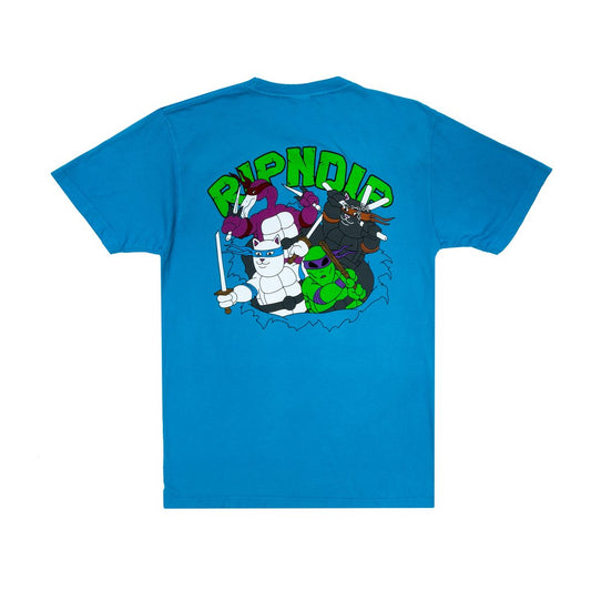 RIPNDIP - Teenage Mutant Men's Tee, Blue