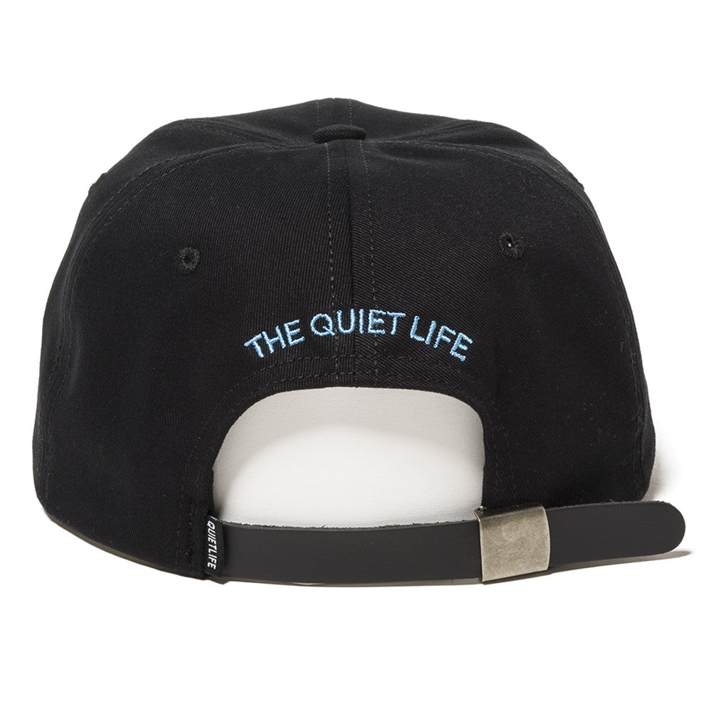 The Quiet Life - Arrangement Men's Polo Hat, Black - The Giant Peach