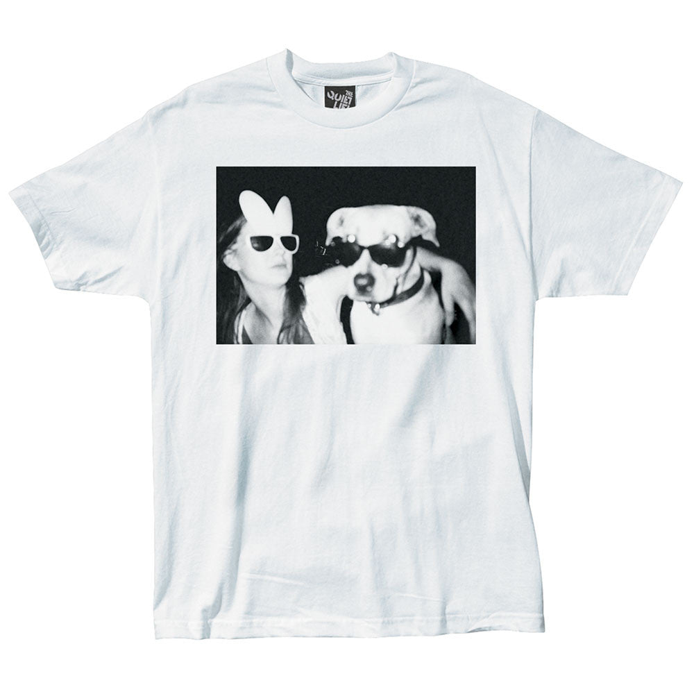The Quiet Life - Doggy Photo Men's Shirt, White - The Giant Peach