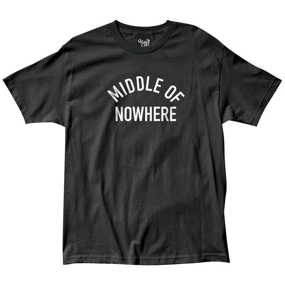 The Quiet Life - Middle of Nowhere Men's Shirt, Black - The Giant Peach