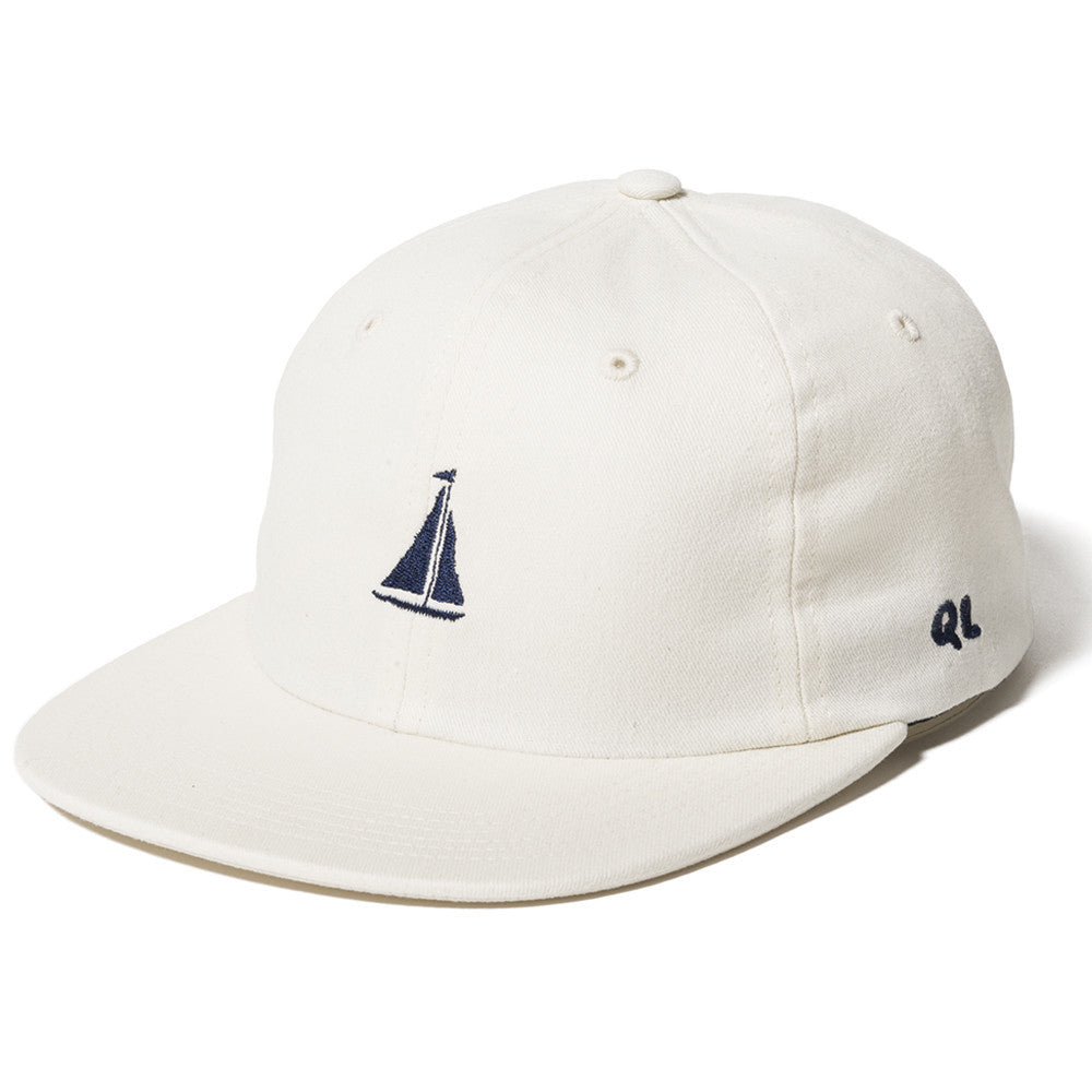 The Quiet Life - Sail Men's Polo Hat, Natural - The Giant Peach