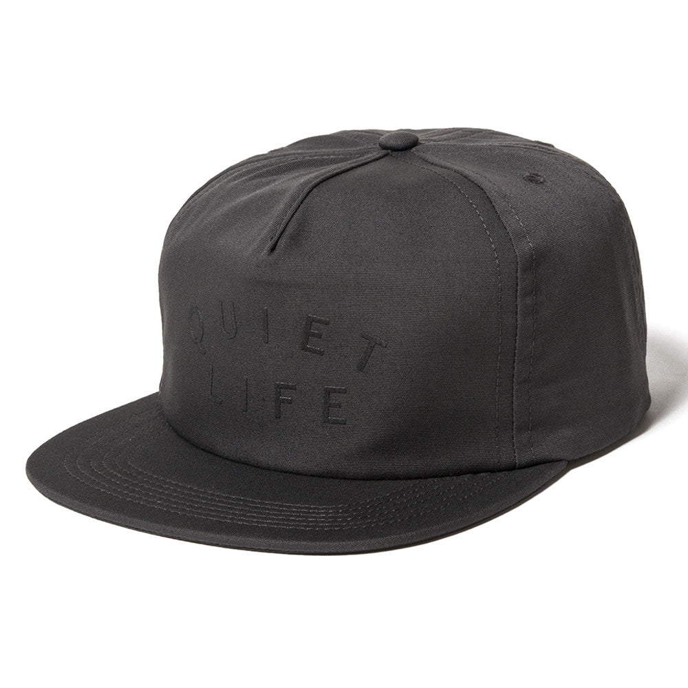 The Quiet Life - Standard Relaxed Men's Snapback, Charcoal - The Giant Peach