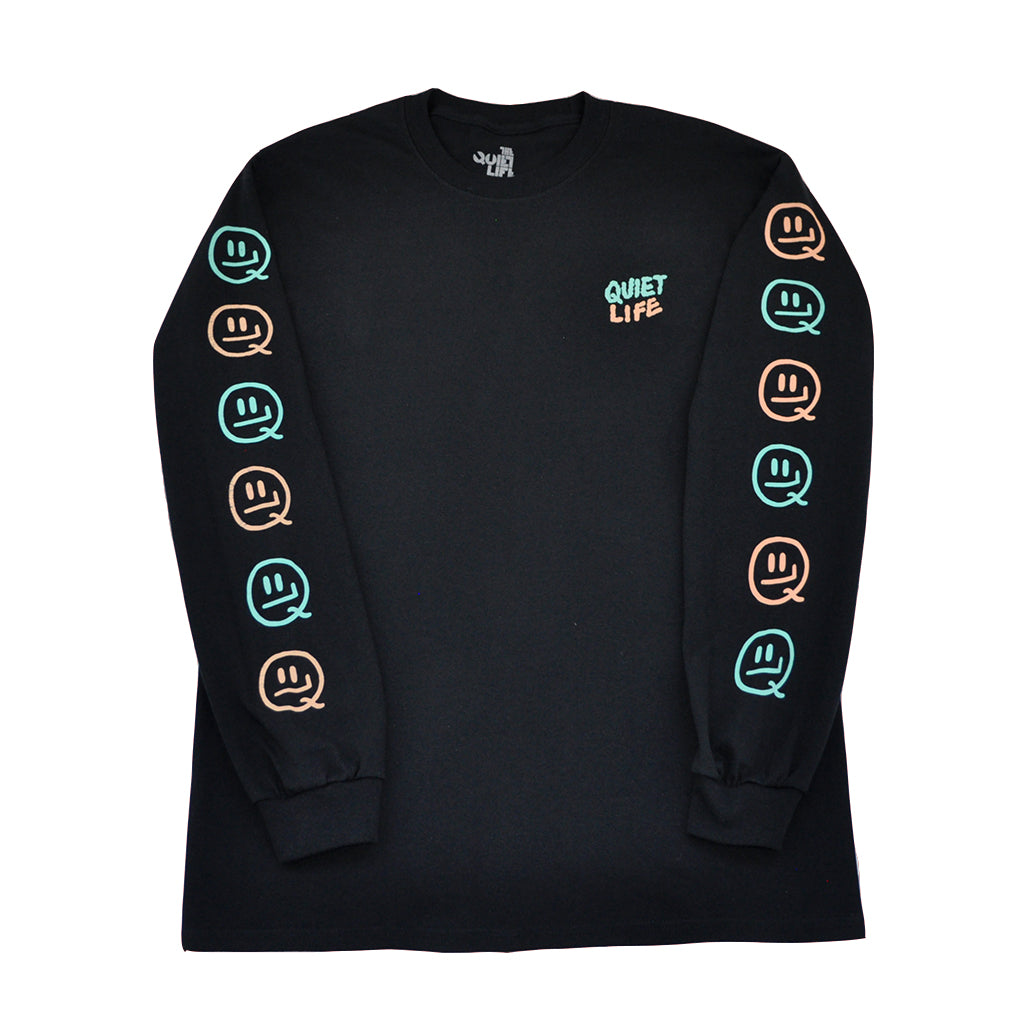 The Quiet Life x Will Bryant - Bryant Men's L/S Shirt, Black - The Giant Peach