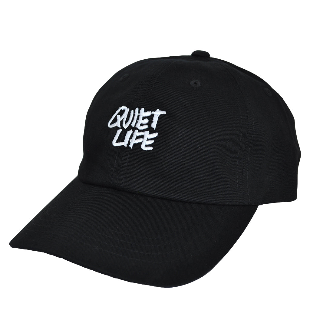The Quiet Life x James Jarvis - Jarvis Dad Hat, Black - The Giant Peach