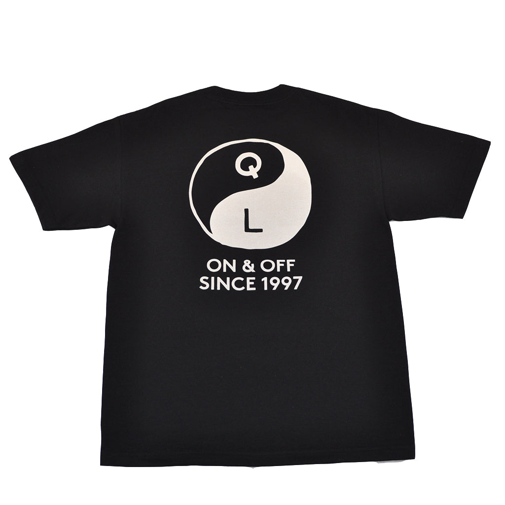 The Quiet Life - Yin Yang Men's Shirt, Black - The Giant Peach