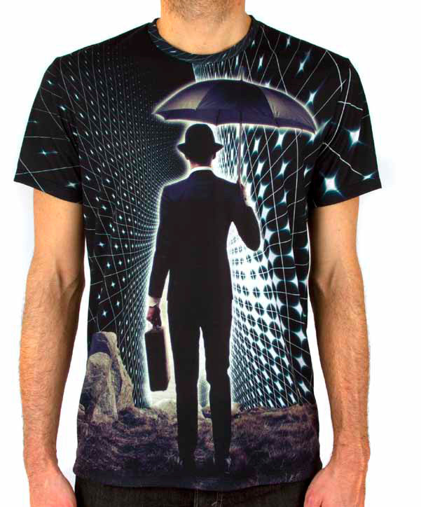 Imaginary Foundation - The Trip Sublimation Men's Tee - The Giant Peach