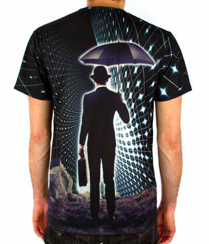 Imaginary Foundation - The Trip Sublimation Men's Tee - The Giant Peach