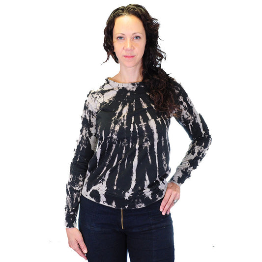 Trends -  Women's Crewneck Sweatshirt, Tie Dye - The Giant Peach