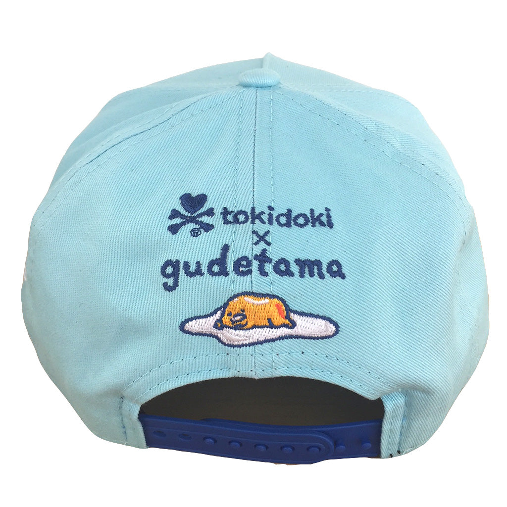 tokidoki x gudetama - Breakfast Buds Snapback Hat, Blue