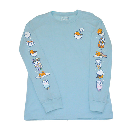 tokidoki x gudetama - Brunch Vibe L/S Women's Tee, Blue