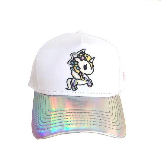 tokidoki - Fantasy Holograph Snapback Hat, White