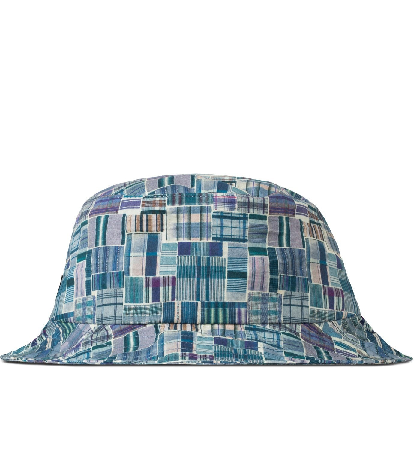The Quiet Life - Liberty Madras Bucket Hat, Blue - The Giant Peach