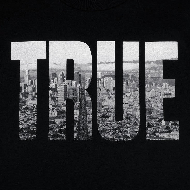TRUE - TRSF Men's Shirt, Black - The Giant Peach