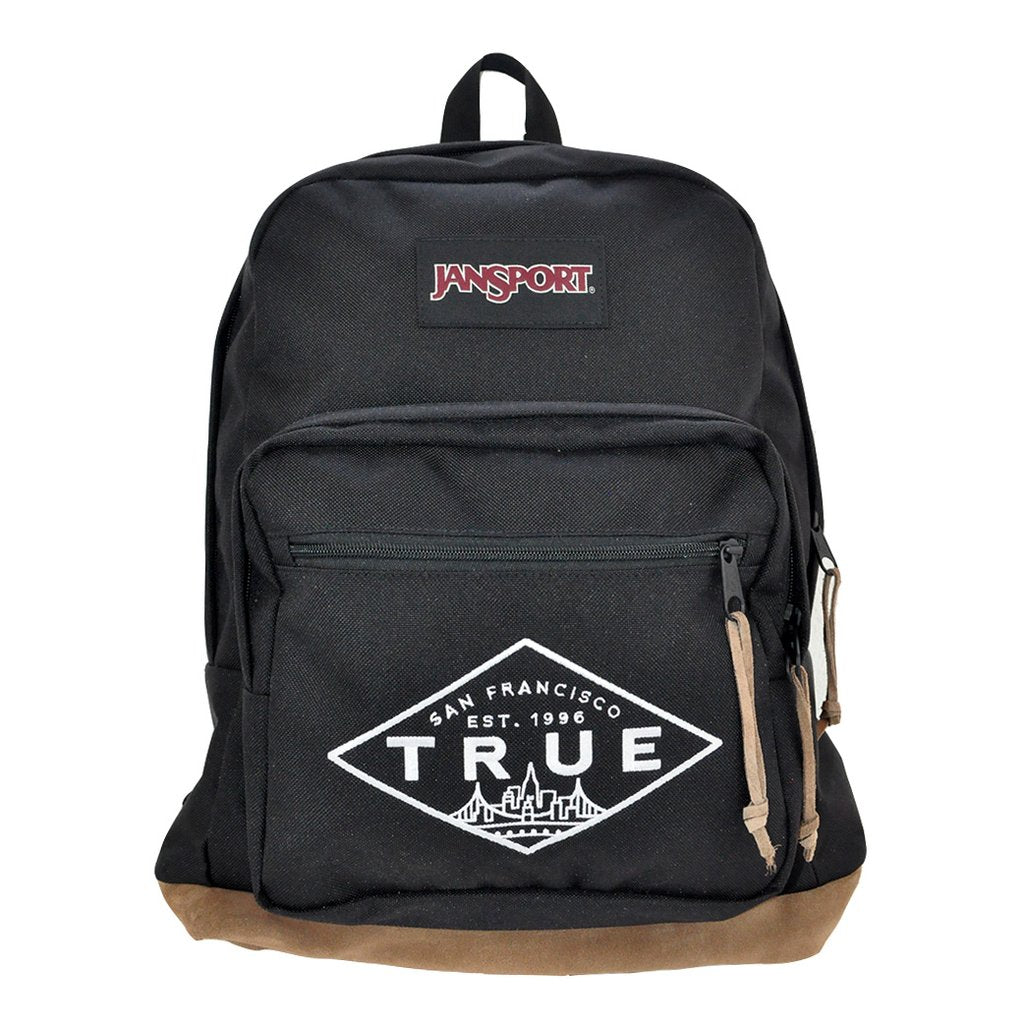 TRUE x Jansport Right Pack Established Basic Backpack, Black