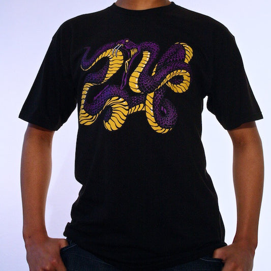 pckpr - Black Mamba Snake Men's Shirt, Black - The Giant Peach