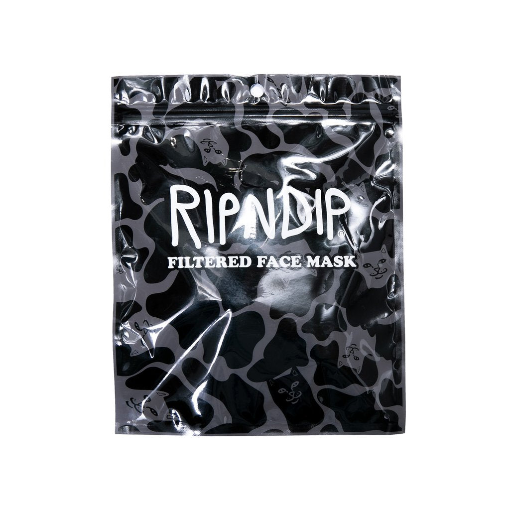 RIPNDIP Ventilator Face Mask, Blackout Camo – The Giant Peach
