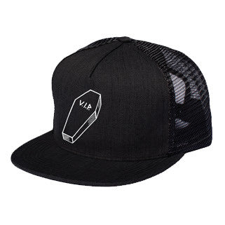 The Quiet Life - VIP Men's Trucker Hat, Black - The Giant Peach