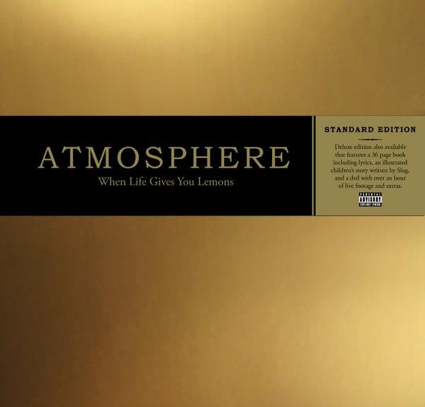 Atmosphere - When Life Gives You Lemons, You Paint That Shit Gold CD - The Giant Peach