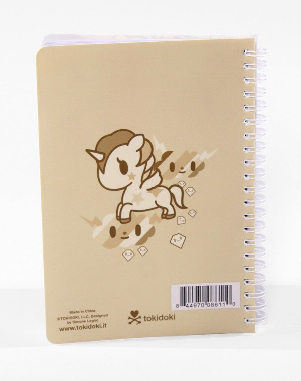 tokidoki -  Unicorno Wire O Notebook - The Giant Peach