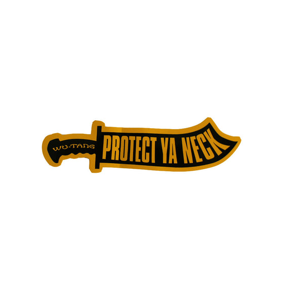 Wu-Tang Clan - Protect Ya Neck Sticker – The Giant Peach