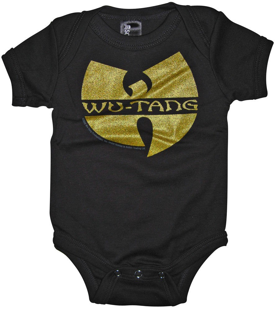 Wu-tang Clan Infant One Piece, Black - The Giant Peach