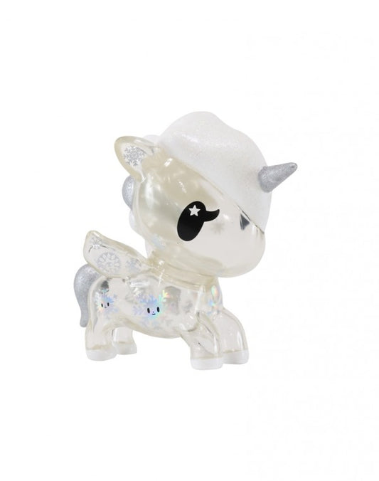 tokidoki - Holiday 5" Yuki Unicorno Vinyl Figure, Clear - The Giant Peach