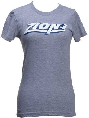 Zion-I - Logo Women's Shirt, Heather Grey - The Giant Peach
